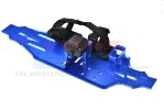 TRAXXAS SLEDGE MONSTER TRUCK Aluminum 7075-T6 Chassis Plate With Servo Mount+Battery Compartment+Motor Base - GPM SLE1612638A