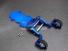 TRAXXAS Tmaxx 3.3 #4909 Alloy Rear Wheelie Bar With Rims & Tires & Screws - 1set - GPM TMX3333R