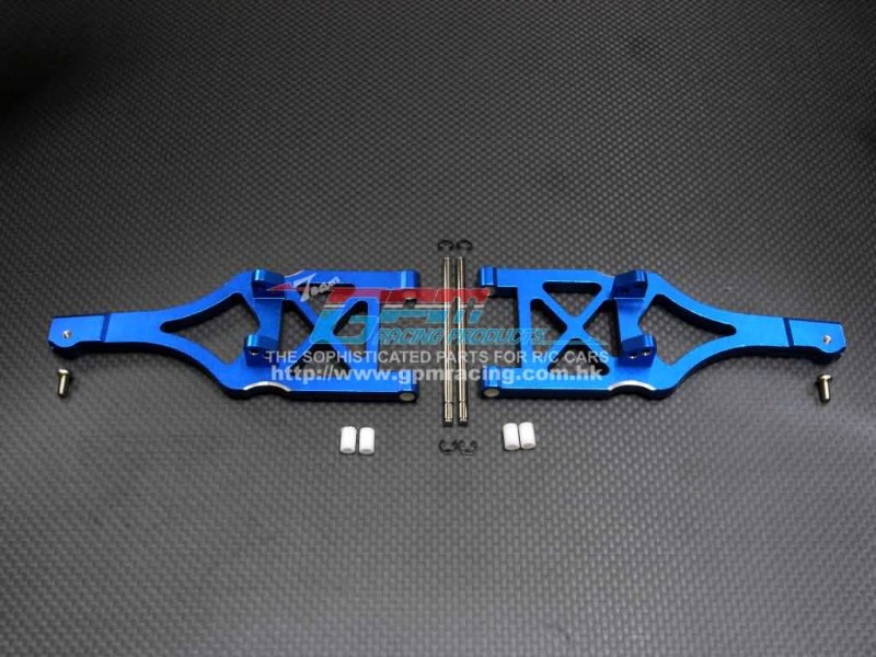 TRAXXAS 1/10 T-Maxx Monster Truck (Options) Alloy Front / Rear Lower Arm With Pins & Screws & E-clips & Collars-1pr set - GPM TMX1055