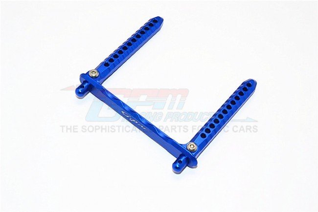 TRAXXAS TELLURIDE 4x4 Aluminium Front + Rear Body Post Mount - 1set - GPM TEL201FR