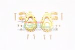 TRAXXAS TRX4 TRAIL CRAWLER Brass Front Knuckle Arms - 14pc set - GPM TRX4021BX