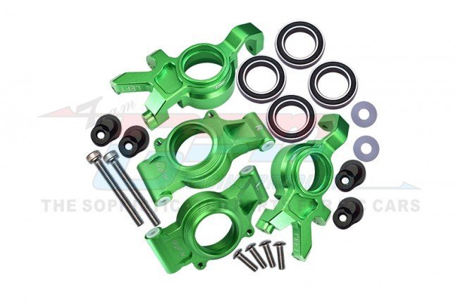 FUSEES DE DIRECTION GAUCHE/DROITE RENFORCEES BLEUES (X2) (POUR 9080
