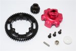 TRAXXAS 1/8 X-Maxx Aluminium Gear Adapter+Steel Spur Gear 54T+Motor Gear 16T - 1set - GPM TXM355416T