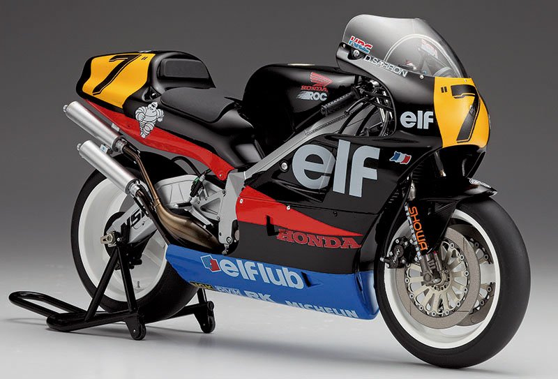 ハセガワ 1/12 '89 HONDA NSR500 ”巨摩郡” 「バリバリ伝説」塗装完成品 : Hasegawa 1:12 Honda NSR500 1989 WGP500 Champion Eddie