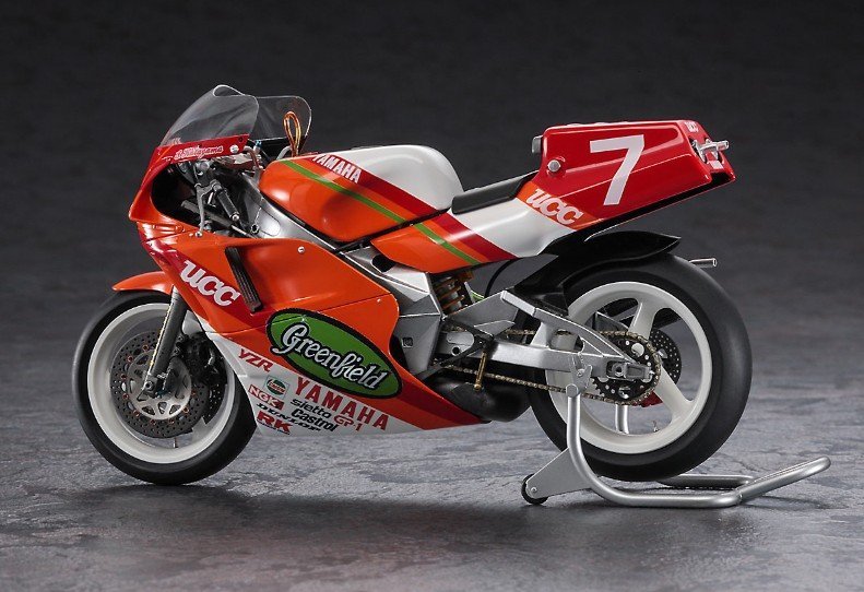 Hasegawa 1/12 Yamaha YZR500 Tech 21 1988 – Maquette Moto 171 Pièces