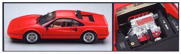 Ferrari 328 GTB プラモデル 1/24 Ferrari 328 GTB プラモデル 1/24 フェラーリ328GTB (プラモデル