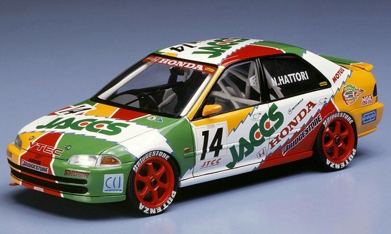 Hasegawa Mugen JACCS Civic 1/24 Model Kit 20276 Japan for sale online Hasegawa Mugen JACCS Civic 1/24 Model Kit 20276 Japan for sale online