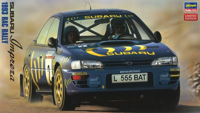 Hasegawa 20297 - 1/24 Subaru Impreza WRX 1993 RAC Rally