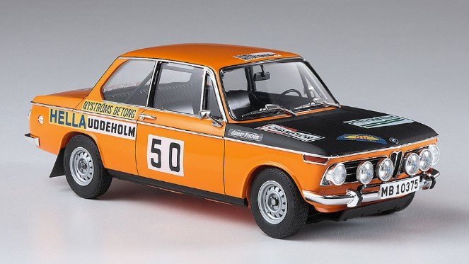 BMW 2002 Ti 1971 MONTE CARLO RALLY KIT 1:24 Hasegawa