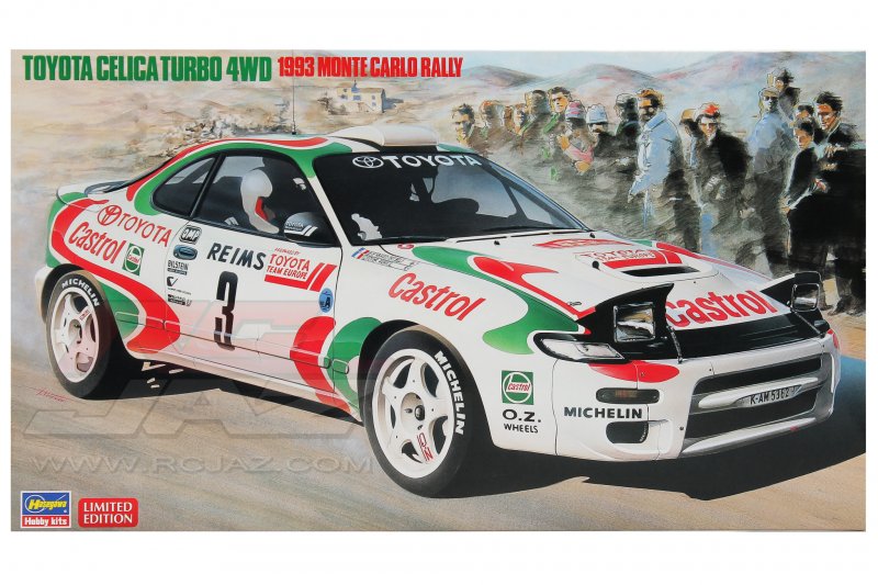 Hasegawa 20401 - 1/24 Toyota Celica Turbo 4WD 1993 Monte Carlo Rally