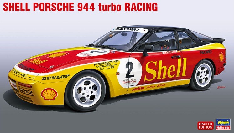 Hasegawa 20451 - 1/24 Shell Porsche 944 Turbo Racing No.2
