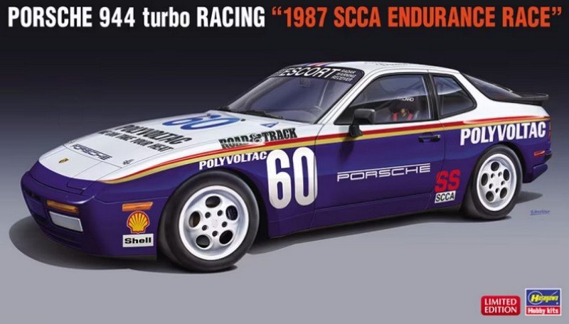 Hasegawa 20517 - 1/24 Porsche 944 Turbo Racing \'1987 SCCA Endurance Race\'