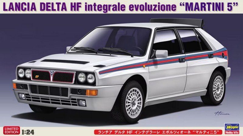 Hasegawa 20528 - 1/24 Lancia Delta HF Integrale Evoluzione 'Martini5'