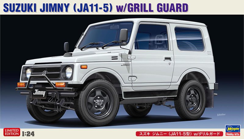 Hasegawa 20650 - 1/24 Suzuki Jimny (JA11-5) w/Grill Guard