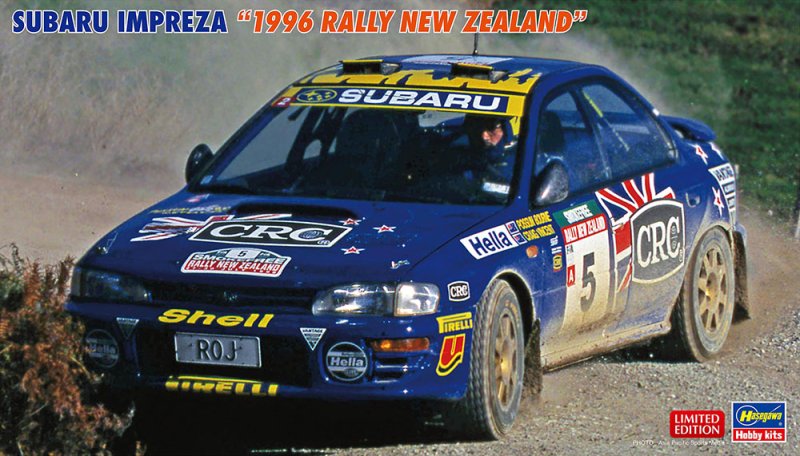 Hasegawa 20696 - 1/24 Subaru Impreza 1996 Rally New Zealand