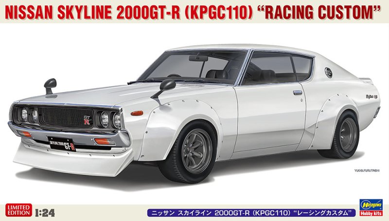 Hasegawa 20772 - 1/24 Nissan Skyline 2000GT-R KPGC110 Racing Custom