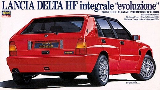 Hasegawa 24009 - 1/24 CD-9 Lancia Delta HF Integrale Evoluzione