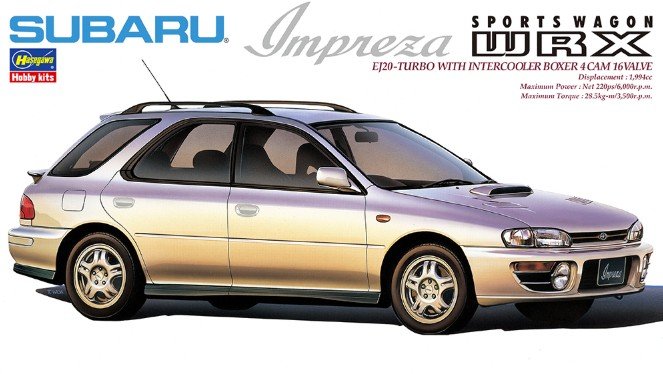 Hasegawa 24115 - 1/24 CD15 Subaru Impreza WRX Sports Wagon