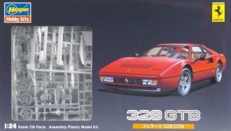 Ferrari 328 GTB プラモデル 1/24 LV-N フェラーリ 328 GTB（黒）【4543736329107】