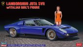 Hasegawa 20472 - 1/24 Lamborghini Jota SVR w/Italian Girl's Figure