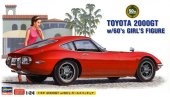 Hasegawa SP366 - 1/24 Toyota 2000GT with 60's Girl's Figure 52166