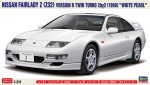 Hasegawa 20817 - 1/24 Nissan Fairlady Z (Z32) Version R Twin Turbo 2by2 1998 (White Pearl)