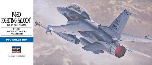 Hasegawa 00445 - 1/72 D15 F-16D Fighting Falcon