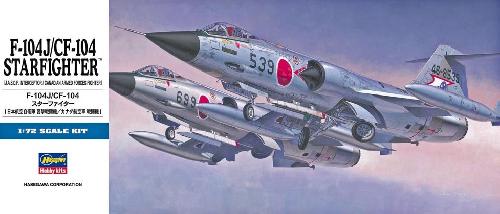 Hasegawa 00446 - 1/72 D16 F-104J/CF-104 StarFighter JASDF/Canada