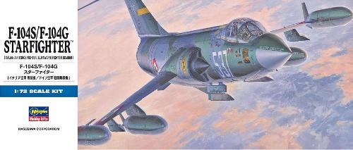 Hasegawa 00447 - 1/72 D17 F-104S/F-104g StarFighter Italian/Luftwaffe