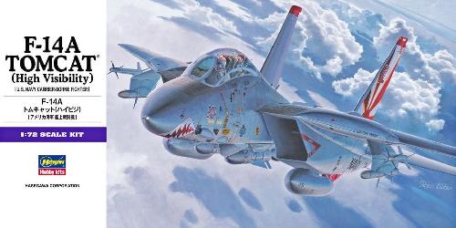 Hasegawa 00533 - 1/72 E3 F-14A tomcat High Visibility