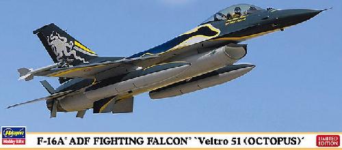 Hasegawa 01997 - 1/72 F-16A ADF Fighting Falcon Veltro 51 Octopus
