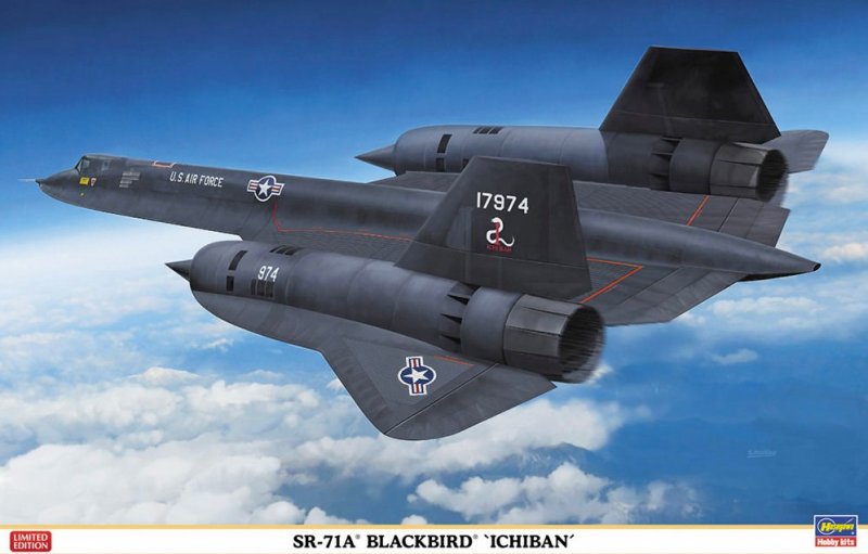 Hasegawa 01943 - 1/72 SR-71A Blackbird Ichiban