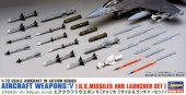 Hasegawa 35109 - 1/72 Aircraft Weapons:V (U.S.Missiles and Launcher Set) 35009