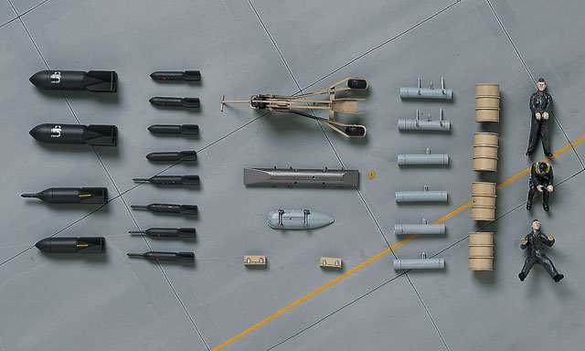 Hasegawa 36009 X48-9 1/48 Model Kit WWII Luftwaffe Pilot Figures