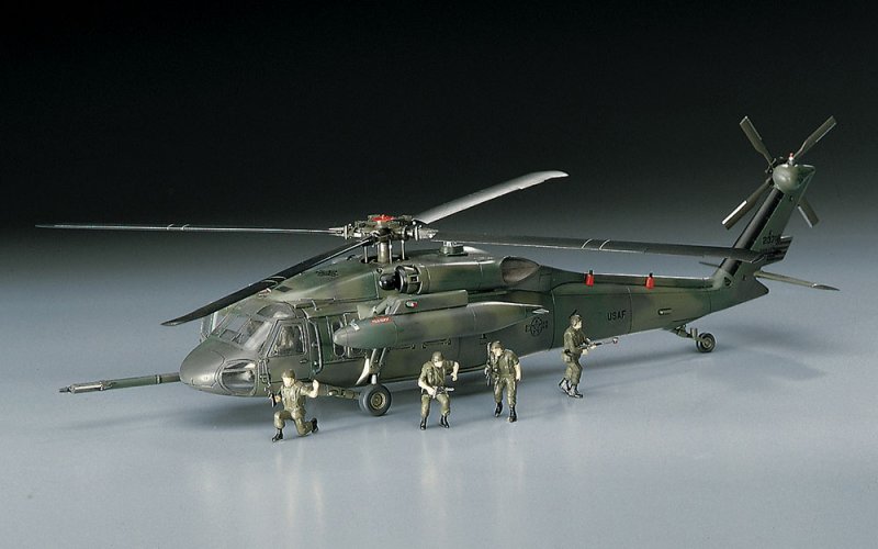 ハセガワ　Hasegawa Doctor Heli 3 Kit Set 1/72 Hasegawa D7 1/72 Scale Model Rescue Helicopter Kit U.S.A.F HH-60D
