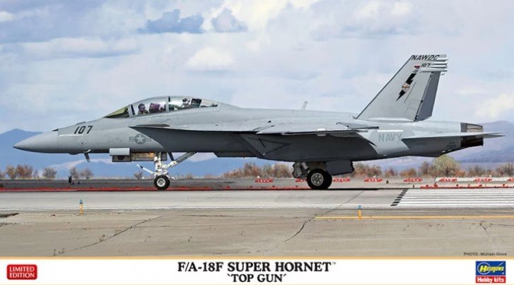Hasegawa 02404 - 1/72 F/A-18F Super Hornet \'TopGun\'