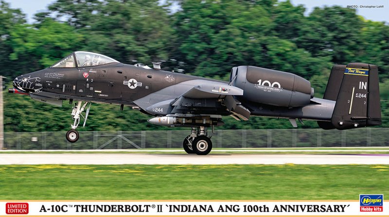 Hasegawa 02409 - 1/72 A-10C Thunderbolt II Indiana ANG 100th Anniversary