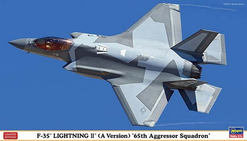 Hasegawa 02420 - 1/72 F-35 Lightning II (A Version) \'65th Aggressor Squadron\'