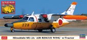 Hasegawa 02361 - 1/72 Mitsubishi MU-2A Air Rescue Wing with Tractor
