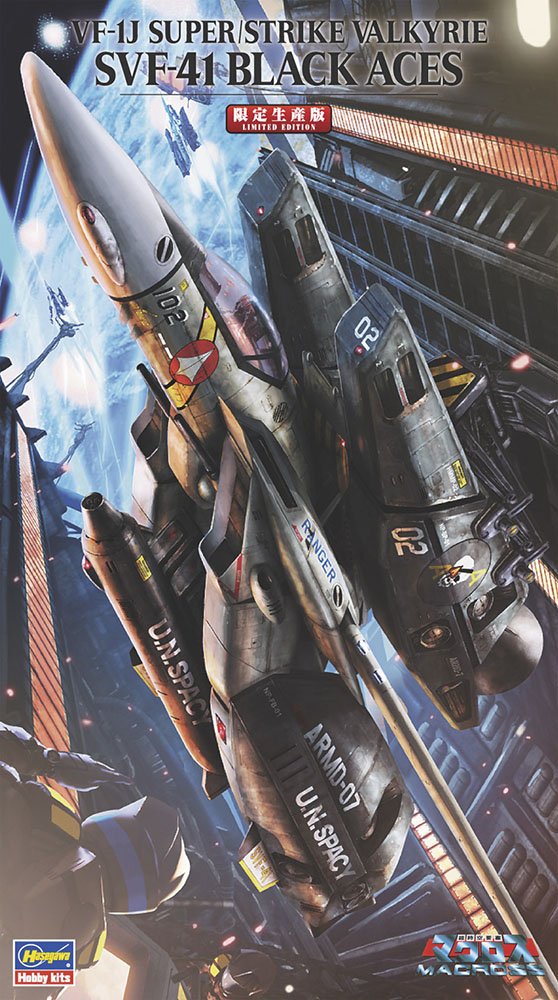 Hasegawa 65782 - 1/72 VF-1J Super/Strike Valkrie SVF-41 Black Aces