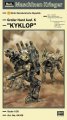 alt="Hasegawa 64106 - 1/20 Maschinen Krieger Humanoid Unmanned Interceptor Grosser Hund Ausf. K KYKLOP Strahl Defence Force WWI" title="Hasegawa 64106 - 1/20 Maschinen Krieger Humanoid Unmanned Interceptor Grosser Hund Ausf. K KYKLOP Strahl Defence Force WWI"
