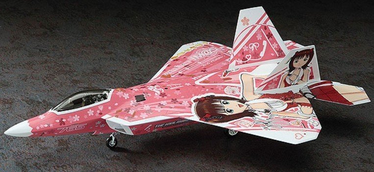 Hasegawa 52102 - 1/72 F-22 Raptor The Idolmaster 2 Amami Haruka