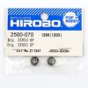 HIROBO 2500-070 BALL BEARING 3 X 9 X 3 MM 2PCS #603 (OPEN TYPE) #2500070