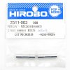 HIROBO 2511-003 CROSS MEMBER M3 X 26 #2511003