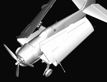 1:48 Scale F6F-3N Hellcat Model Aircraft Kit Hobby Boss #80340 