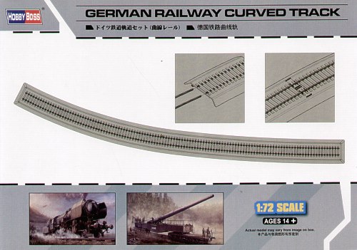 Hobby Boss 82910 1/72 German Railway Curved Track