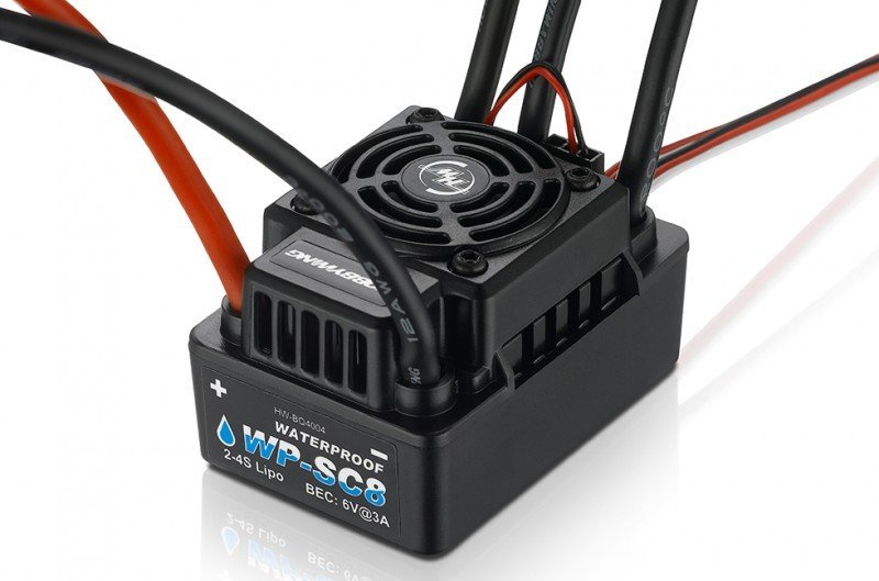 HOBBYWING EZRUN WP-SC8 ブラシレスESC Hobbywing EZRUN WP SC8 120A Waterproof Speed Controller
