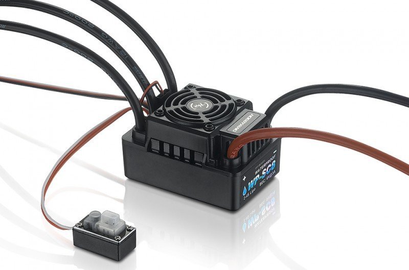 HOBBYWING EZRUN WP-SC8 ブラシレスESC Hobbywing EZRUN WP SC8 120A - Waterproof ESC for RC Cars