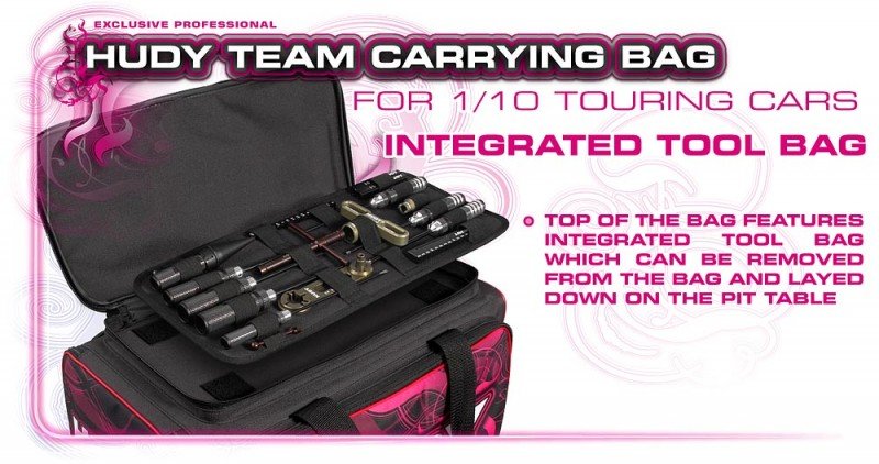 HUD199100  Hudy 1/10 Touring Car Carrying Bag 