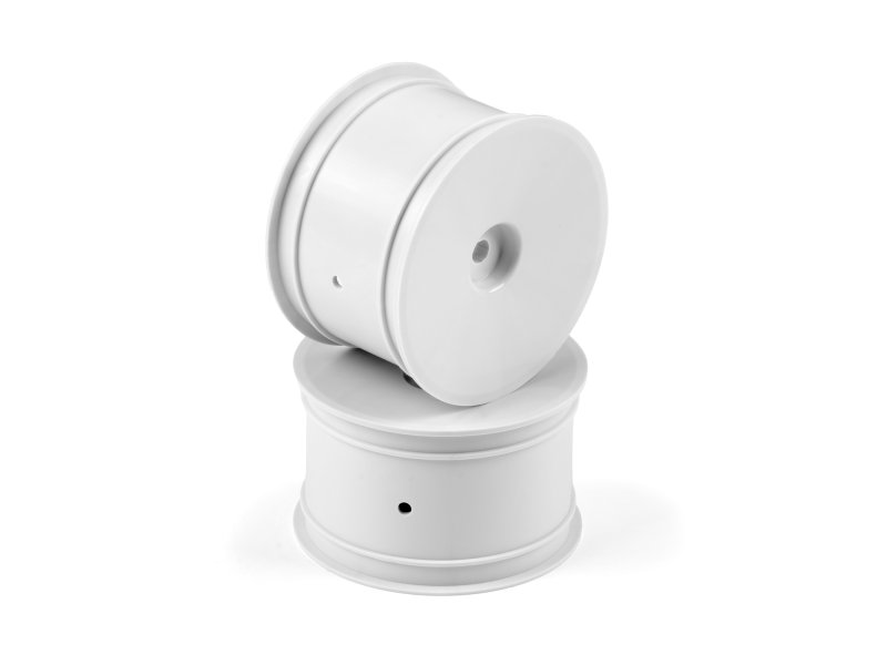 HUDY 803240 1/10 OFF-ROAD Wheel - 2WD/4WD - Rear - White (2)